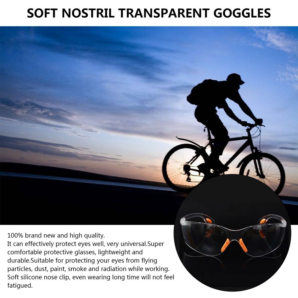 Color aleatorio cómodo pinza nasal de silicona suave seguridad al aire libre gafas protectoras de buceo gafas tácticas deportivas