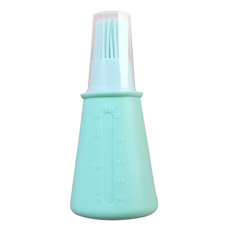 Resistant Baking Oil Control Barbecue Brush Silicone Oil Bottle Brush With Cover Oil Pastry Kitchen Baking BBQ Tool Kitchen Tool: type1-2