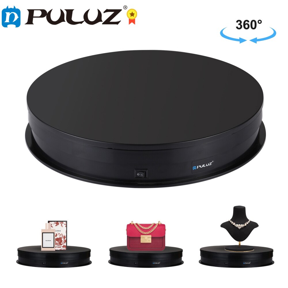 Puluz 30Cm 15Cm Usb Elektrische Roterende 360 Graden Draaitafel Display Stand Houder Video Schieten Props Fotografie Draaitafel Op