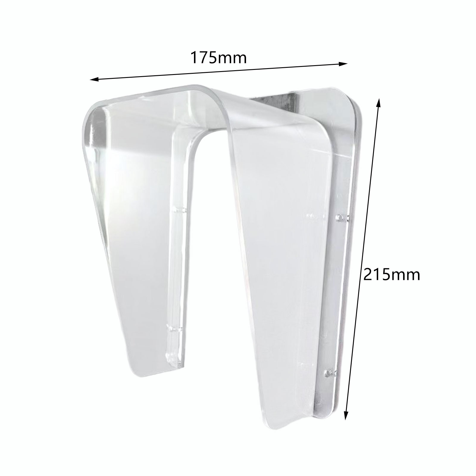 Copertura antipioggia per campanello per tastiere di controllo accessi Serratura per porta Citofono per porta Copertura per tastiera di controllo accessi Protezione impermeabile: bianca