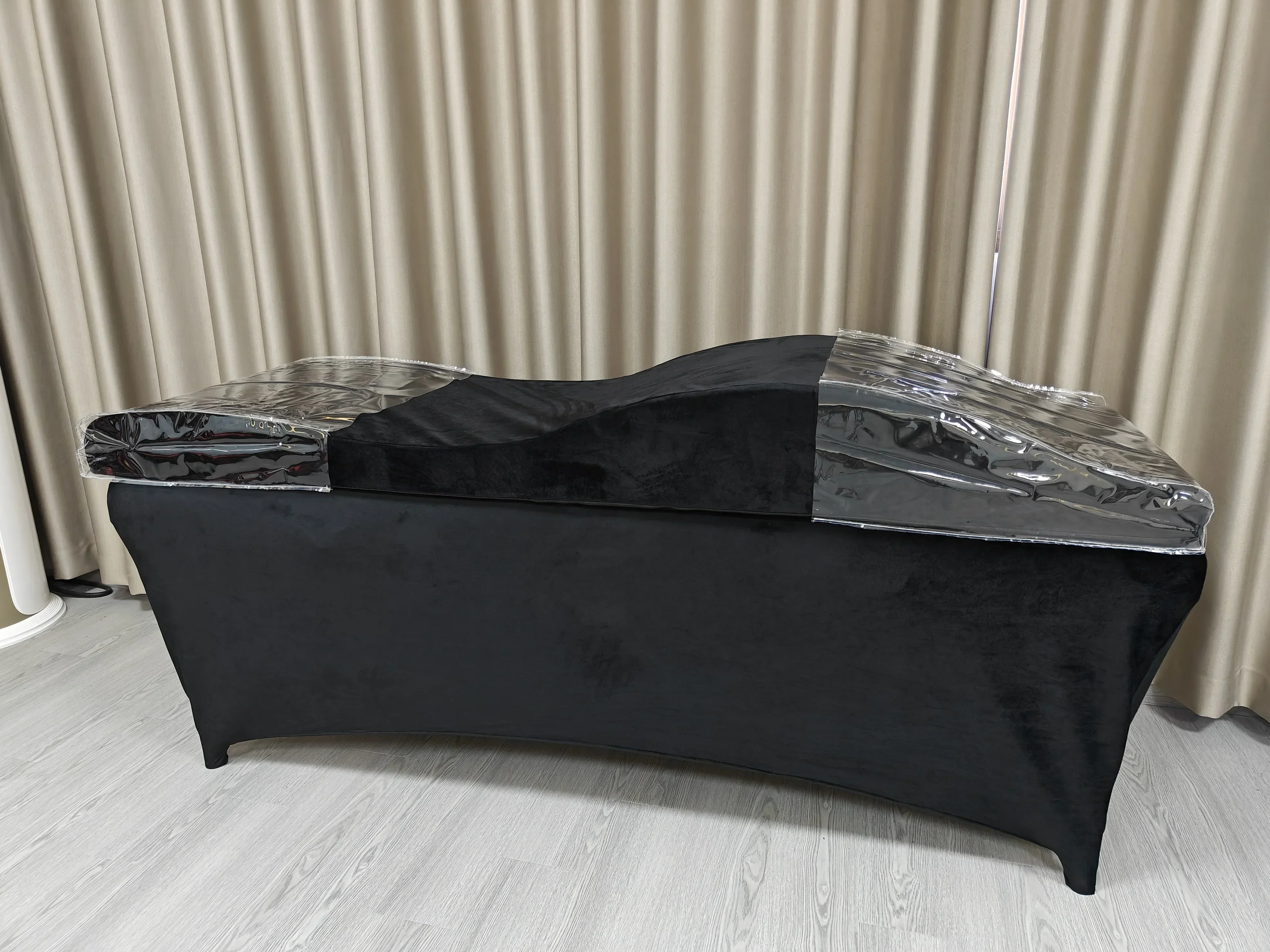 Beauty Matrasbeschermer Hoes Hoofd & Voet Plastic Hoes Wimpermatras Stofkap: Violet / XXL