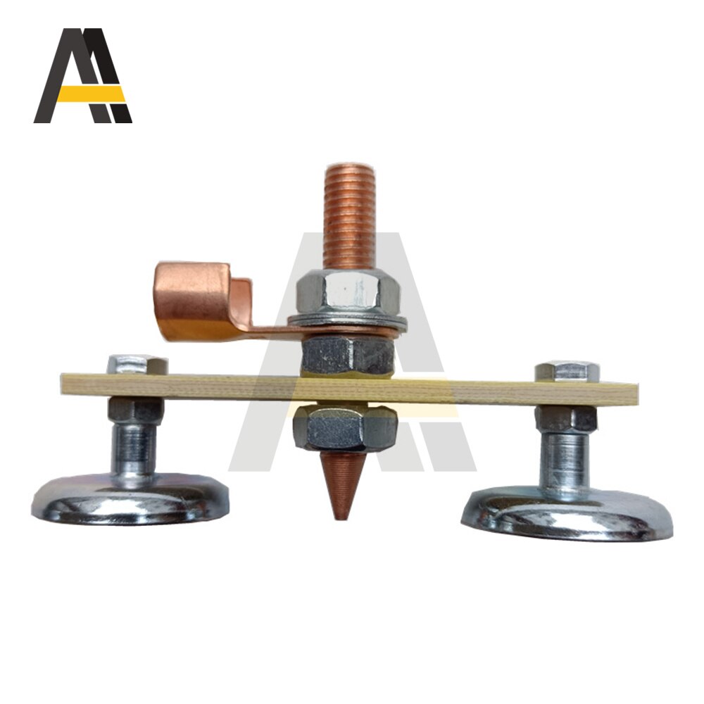 Metal Welding Magnet Head Magnetic Welding Support Ground Clamp Single Absorbable Weight 3KG With Tail Welding Equipment