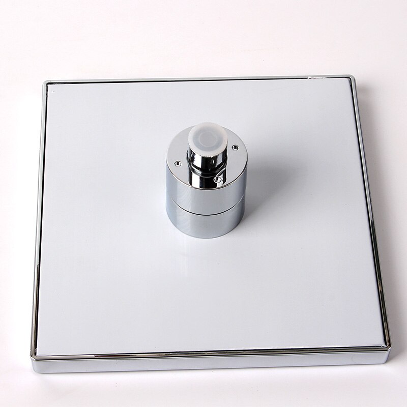 Zhang Ji Badkamer 8 Inch Led Light Vierkante Regendouche Rvs Kleurrijke Wandmontage Douche Professionele Top Sproeier