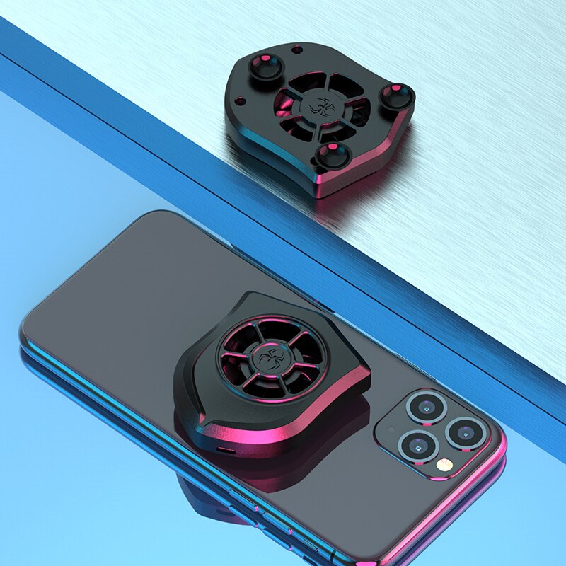1 Pc najnowszy telefon komórkowy grzejnik telefon komórkowy uniwersalny wentylator cichy wentylator do telefonu komórkowego gorączka szybki Cooler telefon chłodnicy