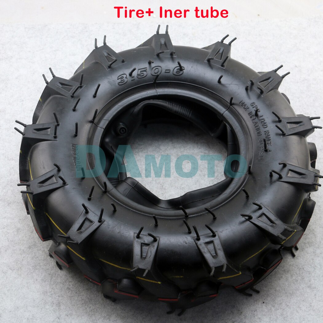 3.50-6 tire Tractor Tyre Wheel For ATV Quad Lawn Mower Garden Tractor