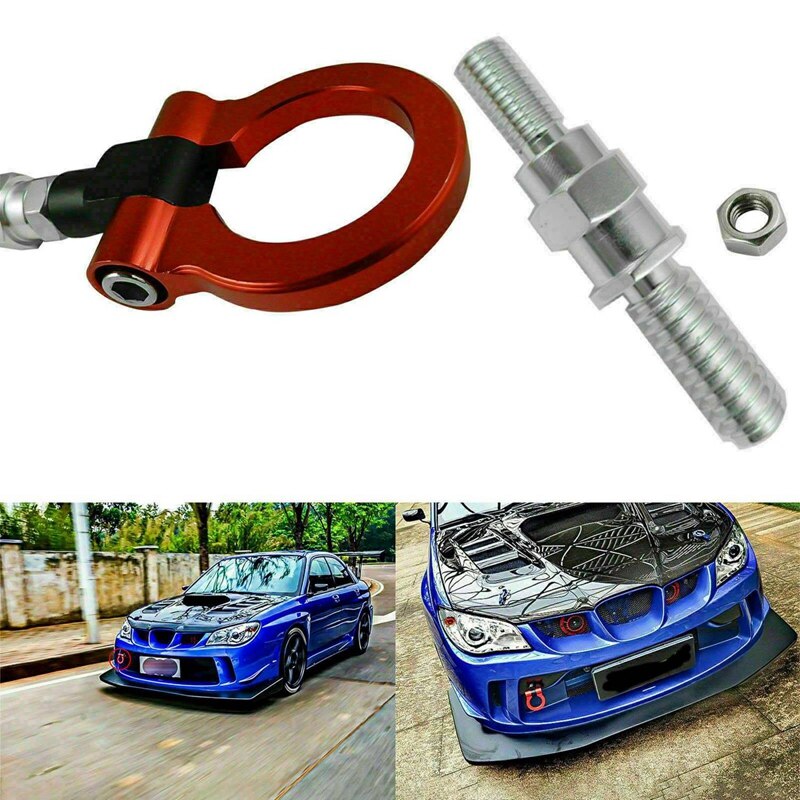 Special Trailer Hook Car Modified Aluminum Trailer Hook for Subaru Toyota Prius BMW 3 Series