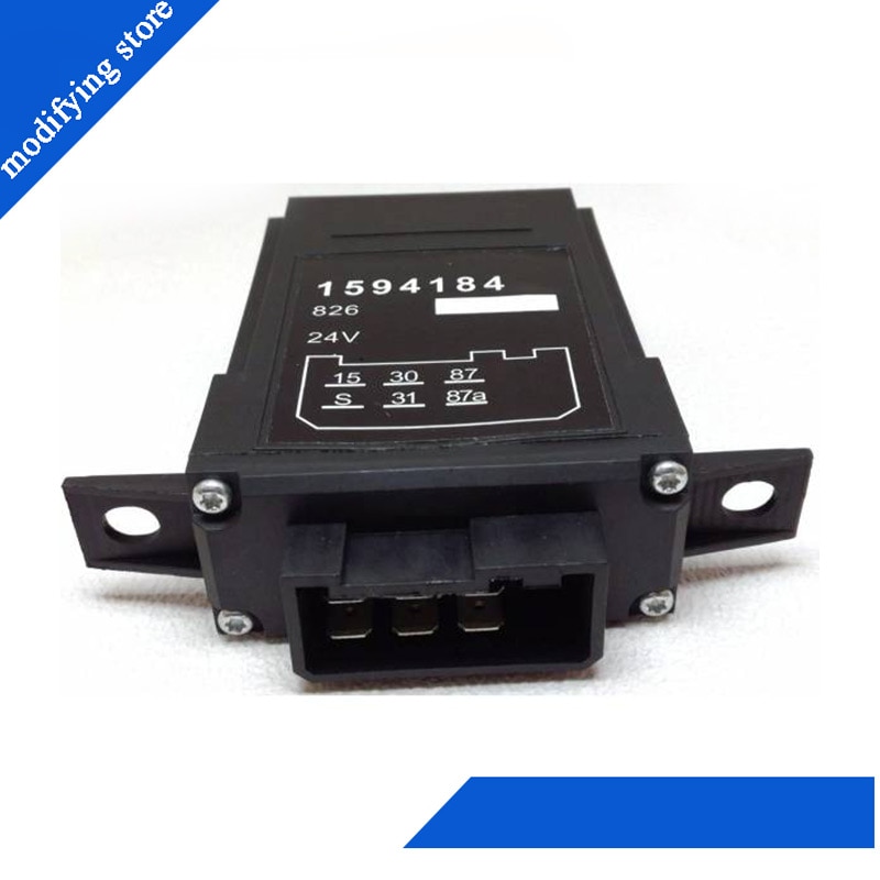 1594184 for VOLVO FH12/FH16/F12/F10/FM7/FM9/FM12 TIMER RELAY