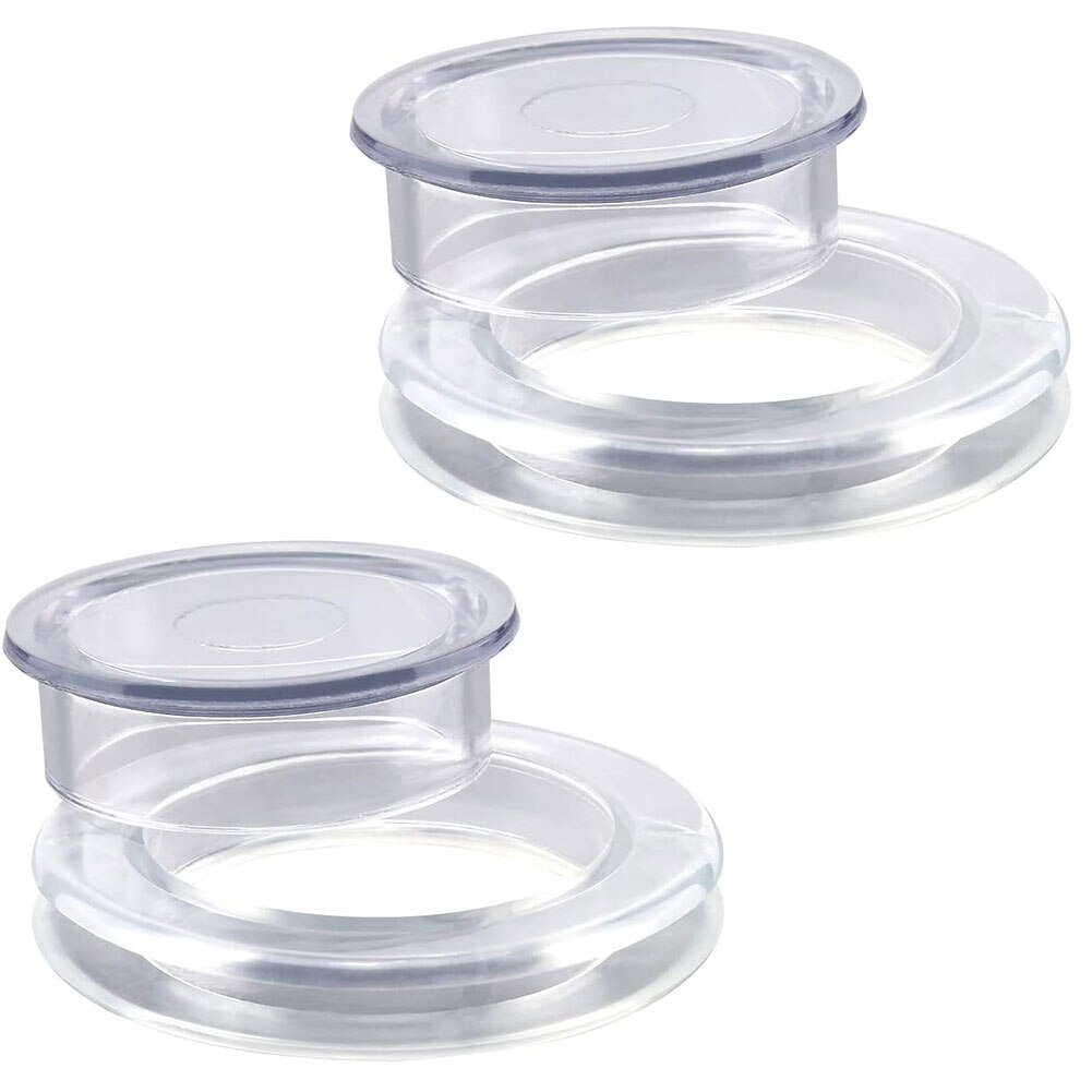 Umbrella Hole Ring Plug Set Patio Table Umbrella Silicone Ring Cap Cover for Garden Shop Clear Silicone Umbrella Hole Ring Plug
