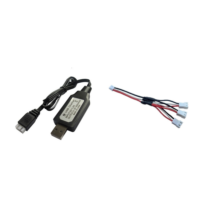 RC Car Battery HJ 2S 7.4V 350mAh 30C Lipo Battery For AXIAL SCX24 90081 C10 1/24 Rc Car Models Accessories 7.4V Battery: green