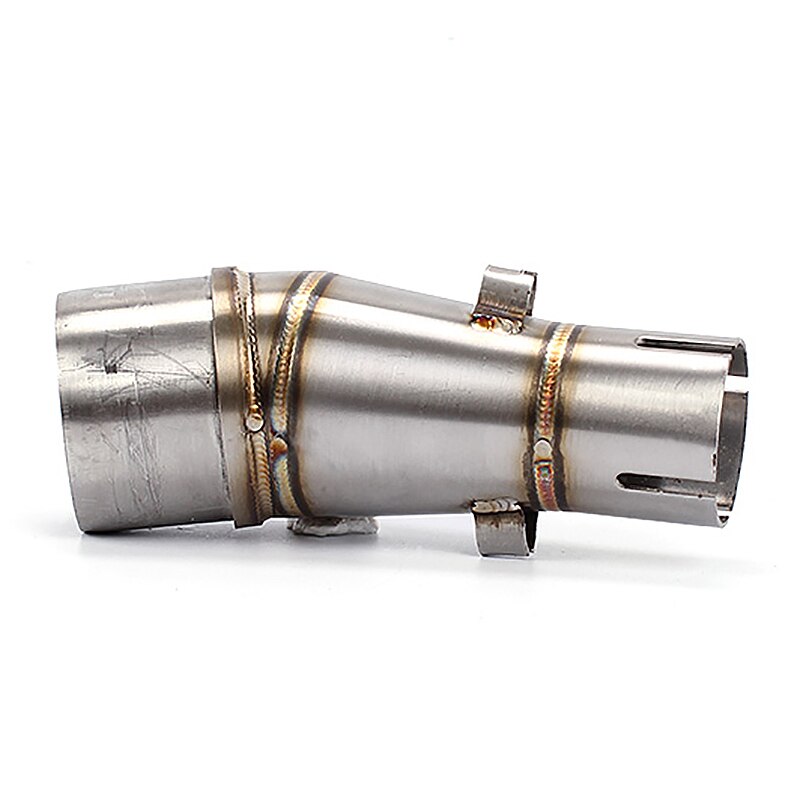 Motorcycle Exhaust Middle Pipe Stainless Steel Link Pipe Middle Section Adapter For Kawasaki Ninja 250 250R Z250 Z300