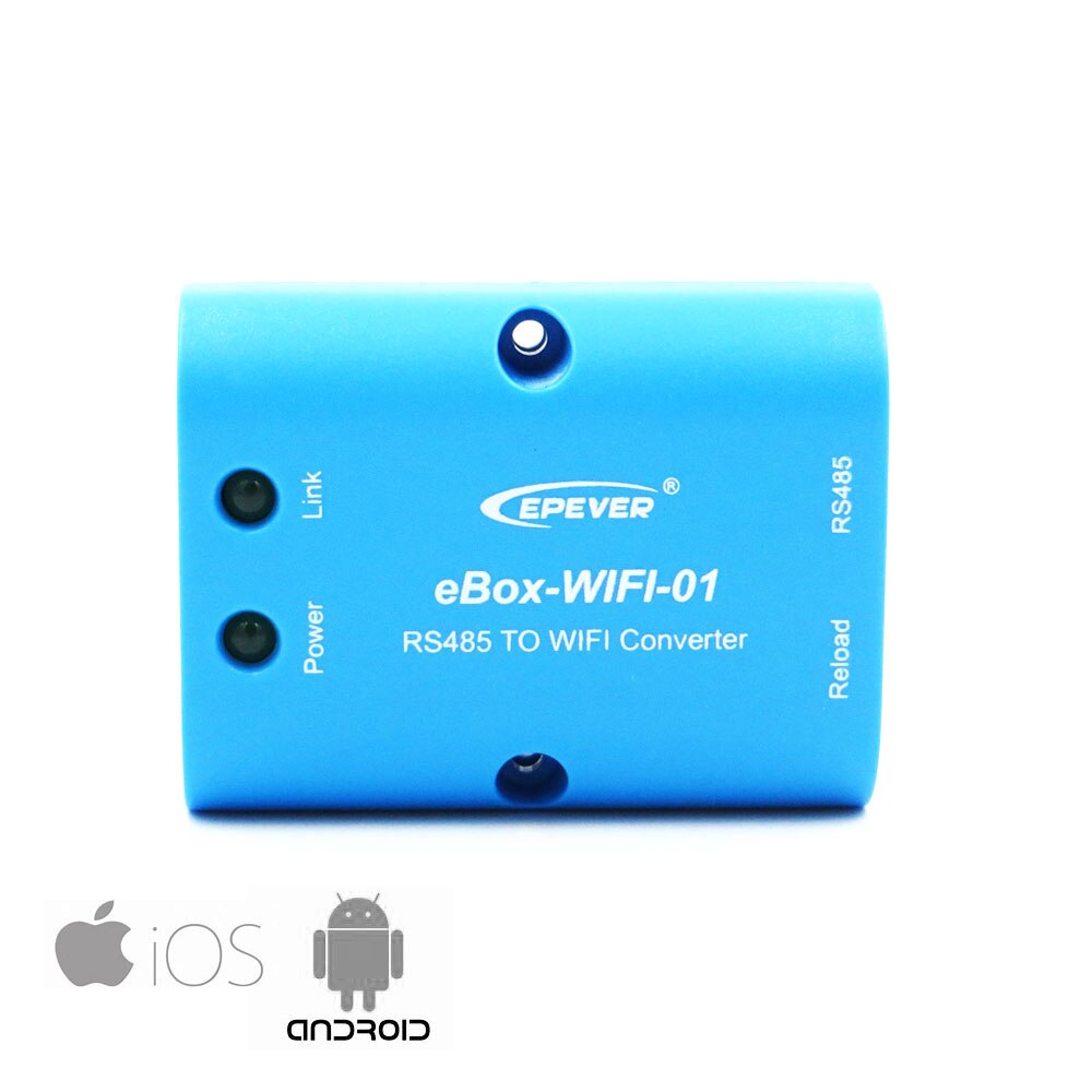 Solar Controller MT50 WIFI Bluetooth eLOG01 eBox-BLE-01 eBox-WIFI-01 RTS300R47K3.81A CC-USB-RS485-150U Tracer MPPT: eBox-WIFI-01