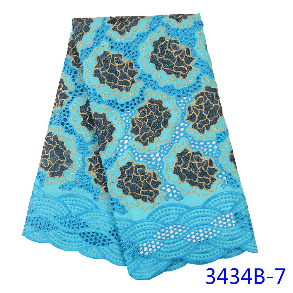 Afrikaanse Fluwelen Kant Stof Kant Nigeriaanse Kant Stoffen Voor Trouwjurk Naaien Franse Kant Stof YA3386B-1: Picture 7