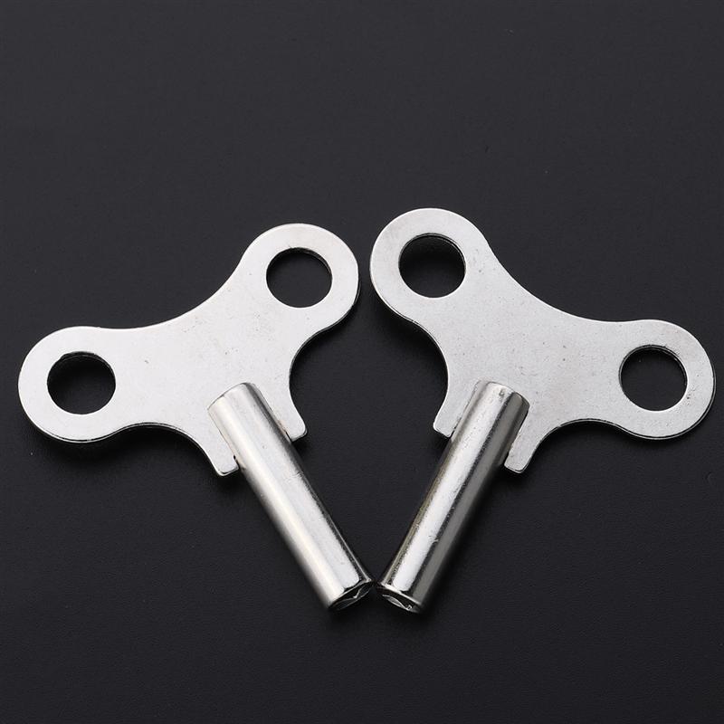 2 Stuks Staal Klok Sleutel Metalen Klok Sleutel Stevige Klok Gereedschap Kronkelende Ketting Reparatie Tool Voor Home Shop klok