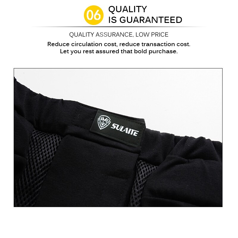 Men Shorts Outdoor Skiing Overland Racing Armor Pads Hips Legs Sport Pants for Skating Sports Protective for Snowboarding Sports