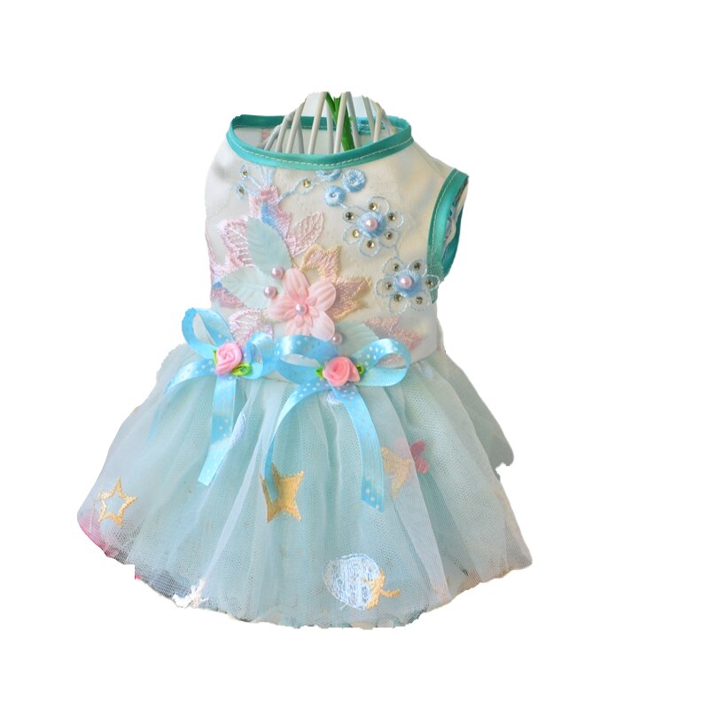 Pet Dog Wedding Dress Puppy Tutu Skirt Princess Costumes Yorkshire Pomeranian Poodle Bichon Schnauzer Pet Clothes Dog Clothing