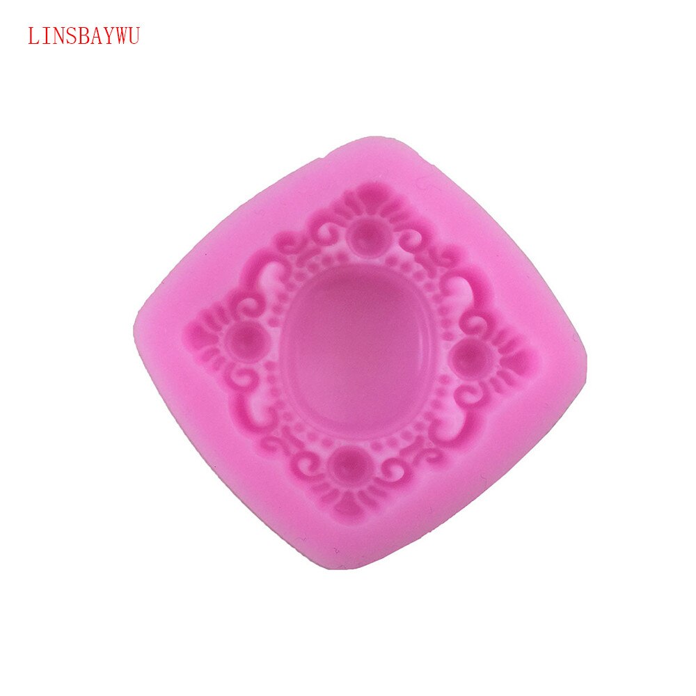 LINSBAYWU 3D Silicone Mold Vintage Broche Fondant Cake Decorating Gereedschap Cookie Chocolade