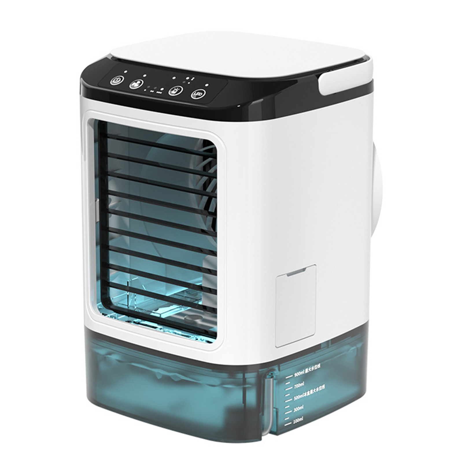 Evaporative Air Cooler Evaporative Air Cooler Swamp Cooler Portable Air Conditioner Fan 3 Wind Speed for Home Evaporative Cooler: Default Title
