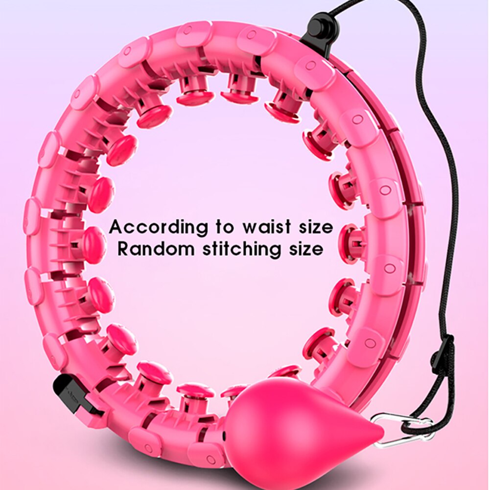 Never Falling Fitness Hoop Waist Abdominal Exercise Loss Weight Massage Tool Thin Waist Exercise Gym Equipment Home Training