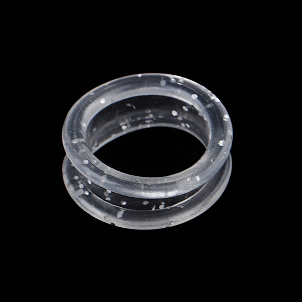 10x tijeras para peluquería tijeras anillos para los dedos insertos para salón Barbero-Anillo de goma suave