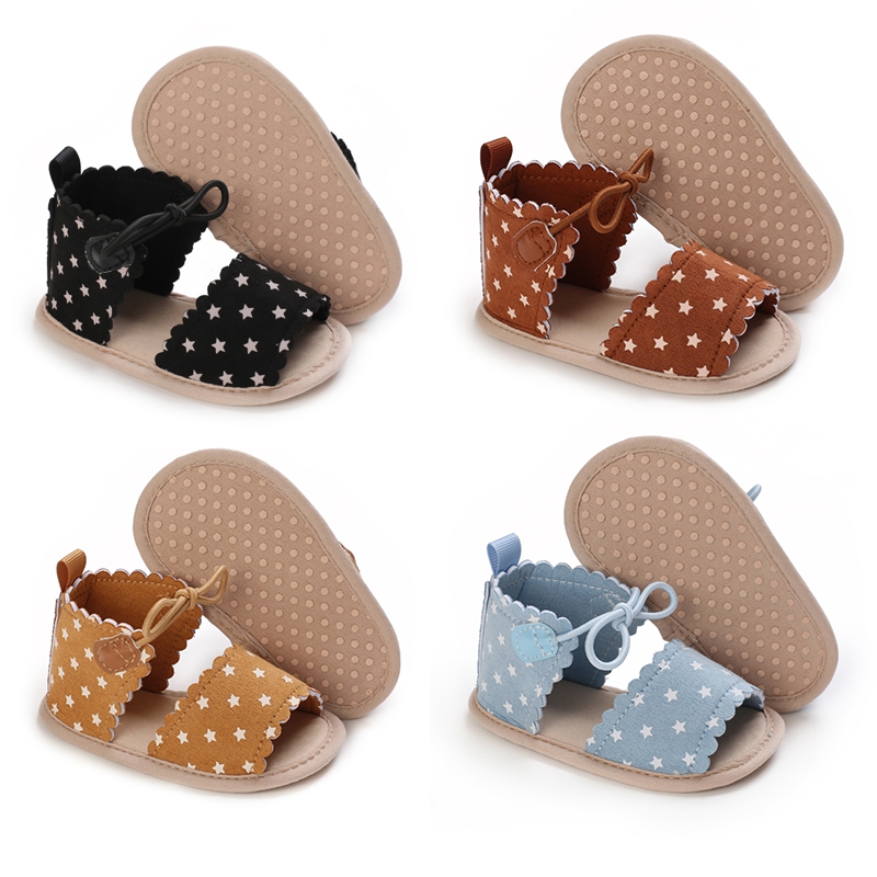 Sommer Baby Mädchen Bogen Polka Punkt Sandalen Partei Prinzessin Sandalen Rutsch Ersten Wanderer 0-18M