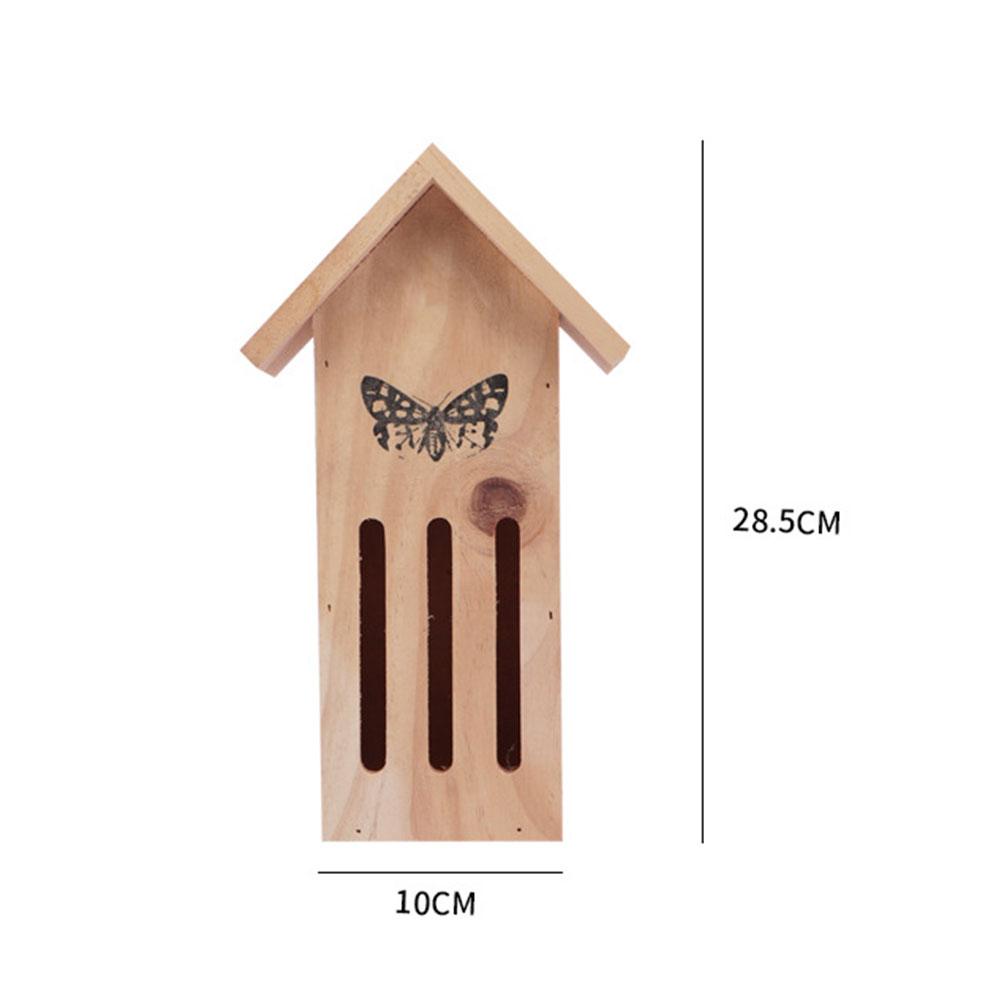 Houten Vlinder Huis Veilig Beschermende Insect Huis Voor Bieden Vlinders Met Een Veilige Haven Te Rusten