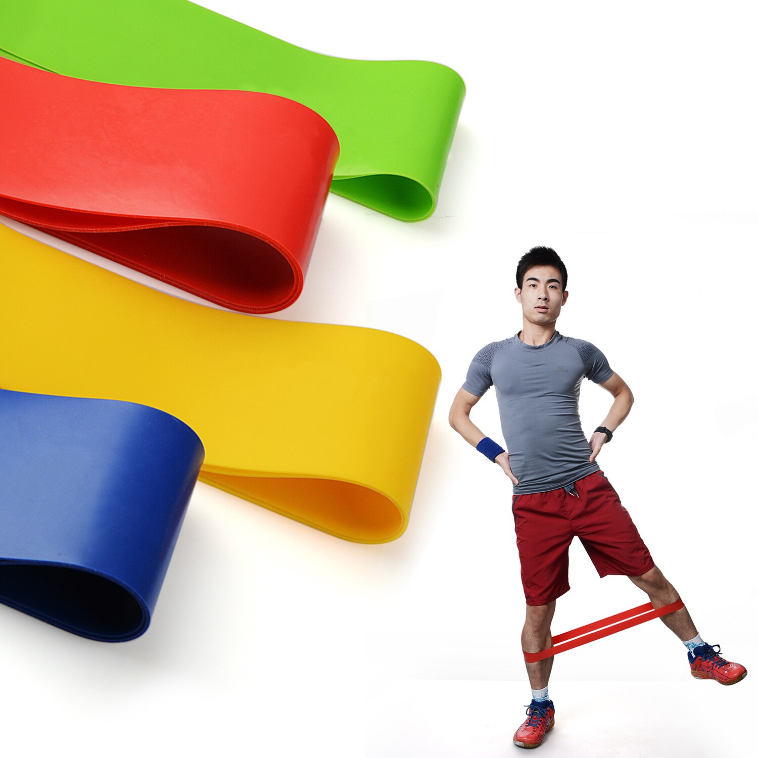 Fitness Elastic Bands Yoga Rubber Bands Pilates Without LOGO Sports Sport Crossfit Gym Expander Training Yoga Loop Bands