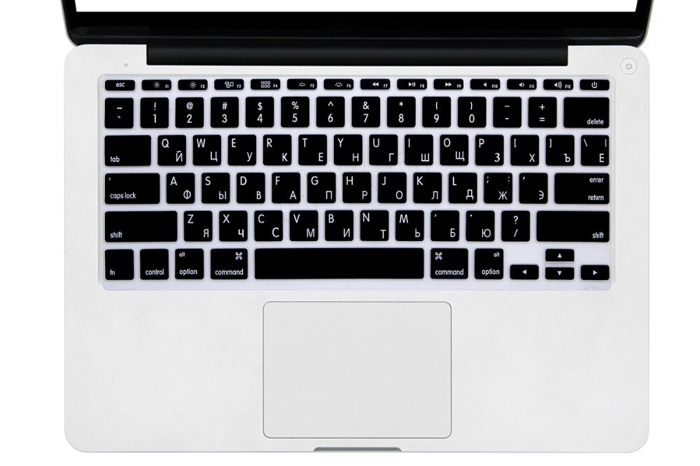 11 inch Russische Brief Siliconen Gel US Toetsenbord Cover Skin Protector Beschermfolie voor MacBook Air 11.6 Inch Voor Mac air 11