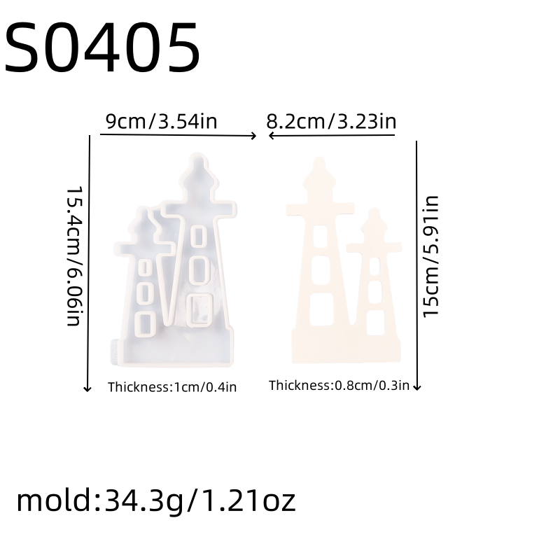 Portavelas de velero, molde de silicona enchufable, faro, serie de barcos, herramienta de fabricación de candelabros, molde de pegamento en forma de gota de yeso, decoración del hogar: Gris oscuro
