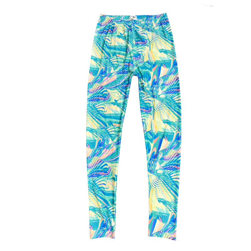 Spring Summer Women Y2K Cute Boston Terrier Graphic Stretch Tulle Leggings See-through Patterned Paisley Print Pants