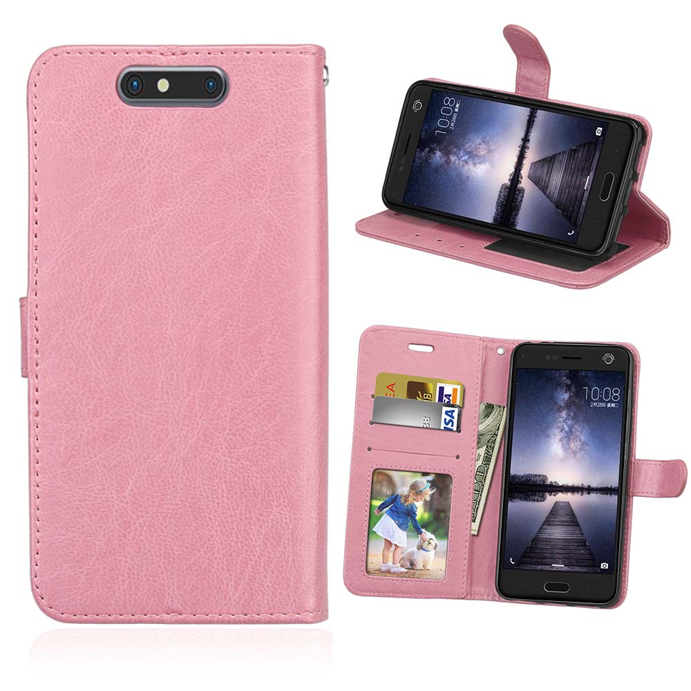 Hoesje voor zte blade  v8 leren portemonnee hoesje voor zte blade  v9 telefoontasje voor coque zte  v 8 bv0800 hoesje beschermende siliconen huid capa: Voor zte blade  v9 / Roze