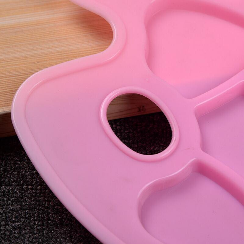 14 Wells Watercolor Palette Plastic Watercolour Paint Palette Drawing Tray Color Oil Painting Pallet with Thumb Hole