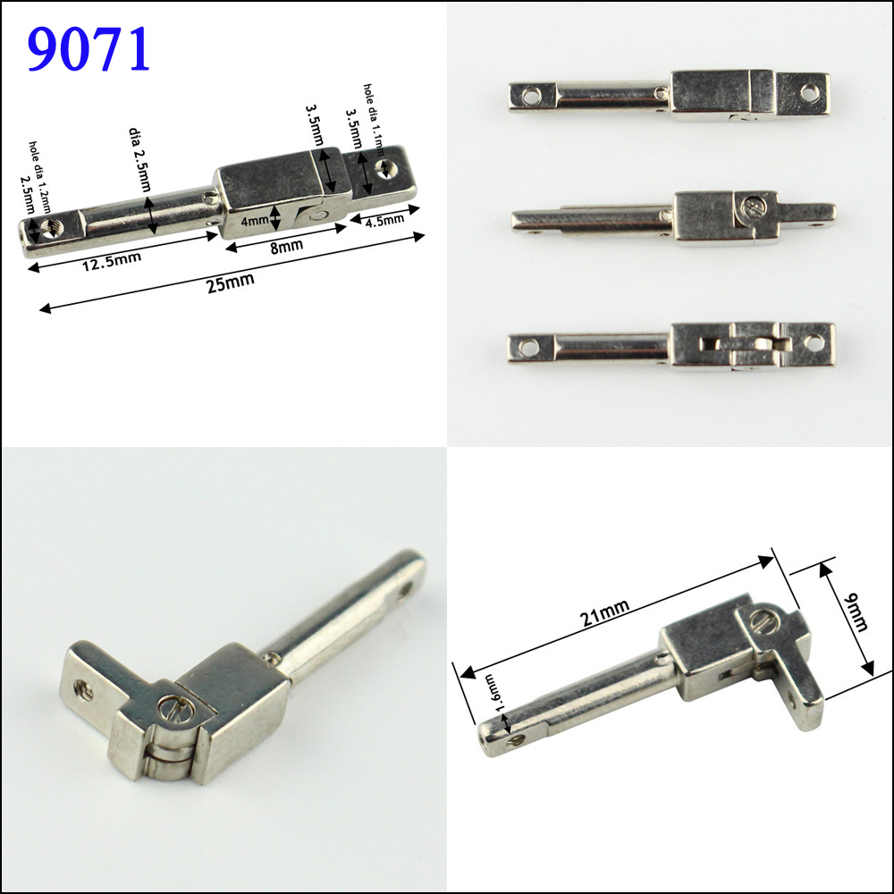 10pairs Glasses Spring Hinges Eyeglasses Repair Accessory Metal Spare Part For Plastic Acetate Eyewerar Frame Temples Low Price: Lavender