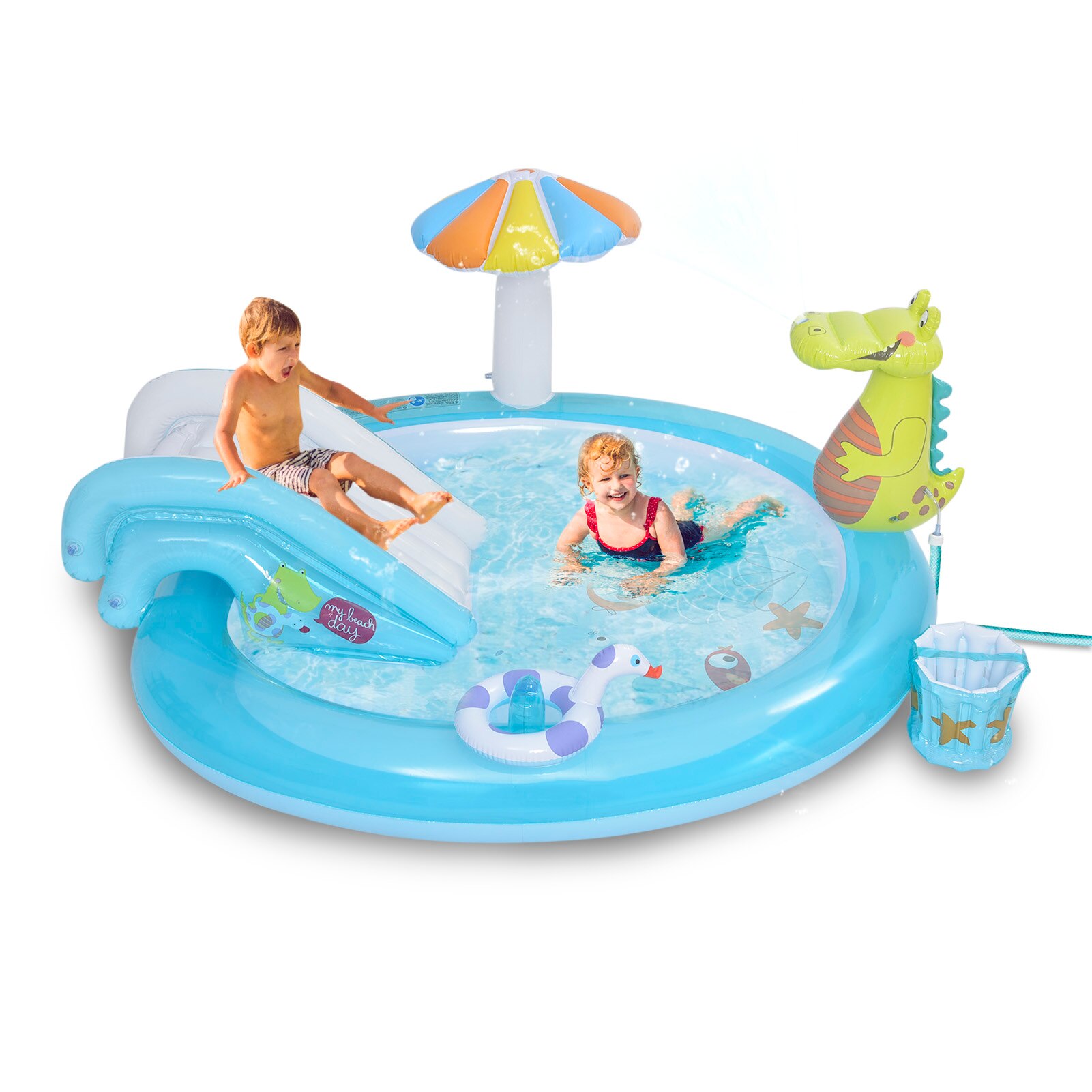 spielzeug schwimmbad Aufblasbare Spielen Zentrum Verdickt Sicher Paddel... – Grandado
