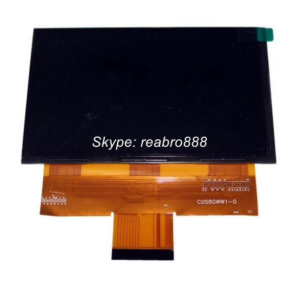 Original 5,8 pulgadas LCD panel C058GWW1-0 C058GWW1 para CL720 CL720D CL760 proyección