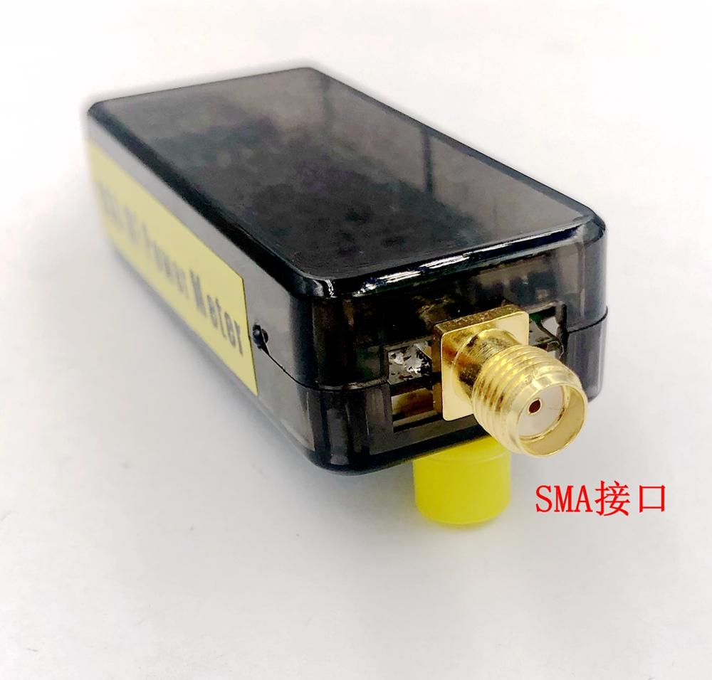 Portable USB RF power meter LF to 10GHZ -45-0 dBm adjustable attenuation value 0.96 OLED digital display