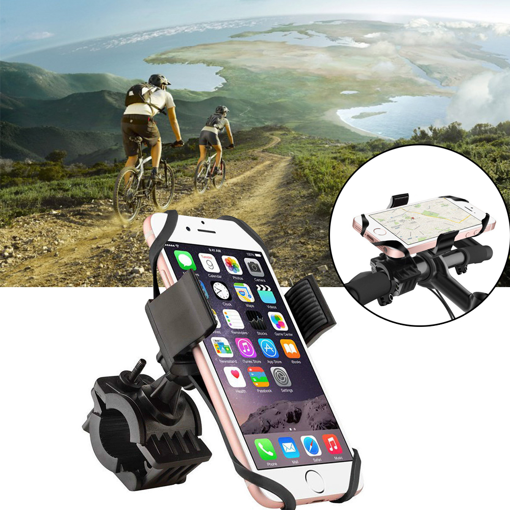 Fiets Houder 360 Draaibare Universele Telefoon Houder Fiets Mount Houder voor IPhone Samsung Xiaomi en GPS Apparaat