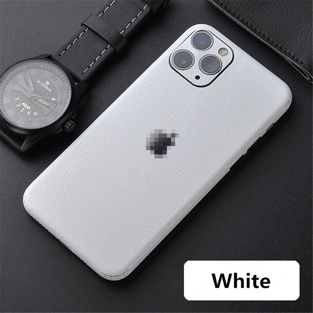 Für iPhone 11 Profi MAX Zurück Aufkleber Zurück Film Leder Aufkleber Zurück Abdeckung Film Ultra Dünne Aufkleber Für iPhone 11 Profi MAX