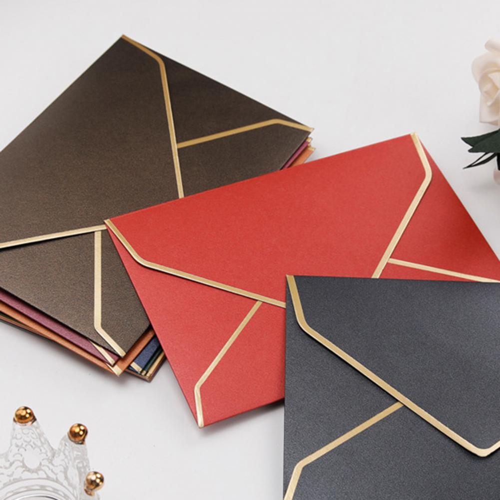 1Pc Papier Enveloppen Zegen Wenskaart Handgemaakte Ambachten Brief Papier Envelop Valentijnsdag Party Supply