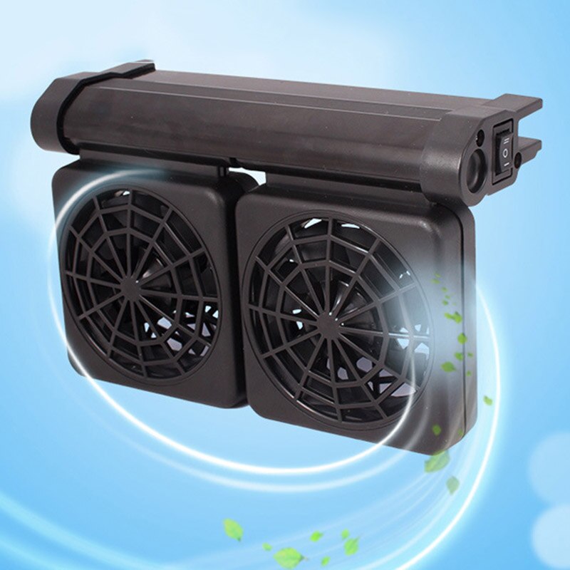 1/2/3/4 Heads Fan Black Aquarium Fish Tank Cooling Fans Cold Wind Chiller Adjustable Water Cooler Temperature Control Equipment