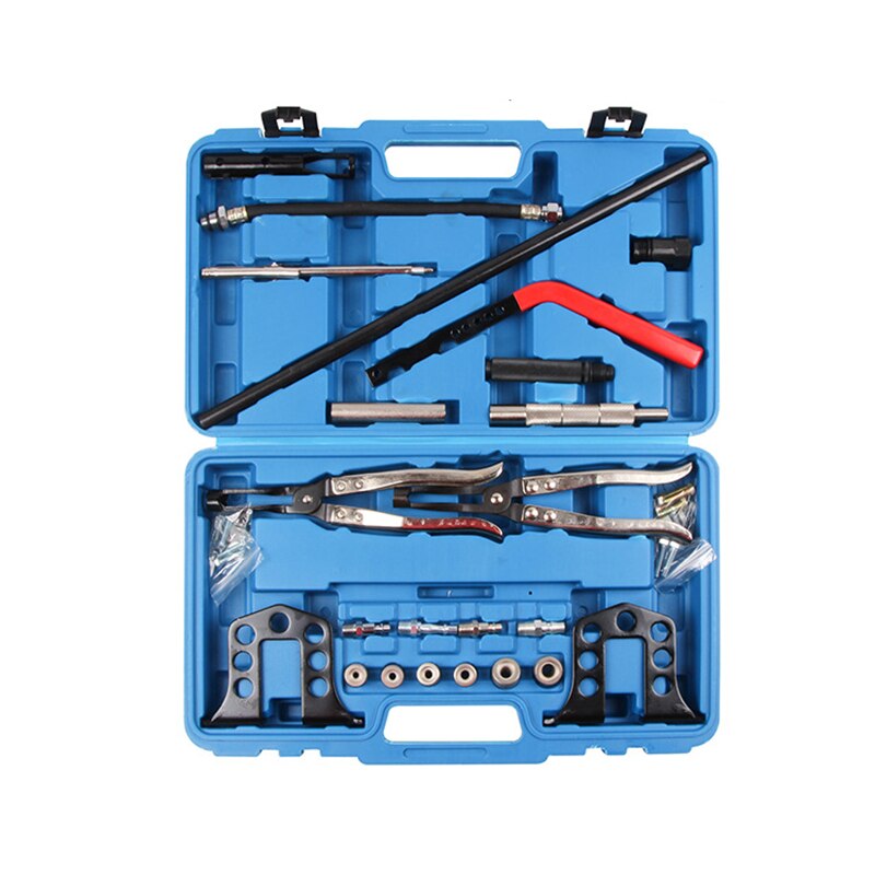 Cylinder Head Service Set Valve Spring Compressor Removal Installer Kit