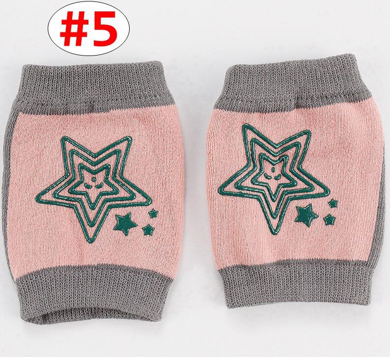 Estrela imprimir Joelheiras bebê legwarmer bebê Recém-nascido Da Criança Menina Menino anti-slip quentes Primavera Outono Meias de Proteção 6 estilos