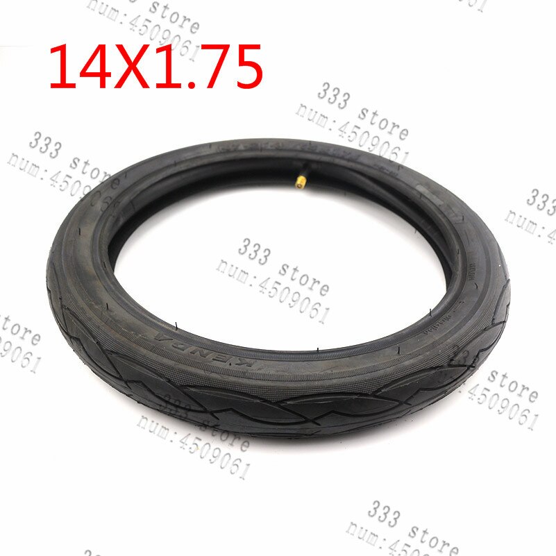 14X1.75 Tires and inner tube fit children bike tyre whole cycling riding Bicycle for 14 inch Kid's Ultralight Folding Bike