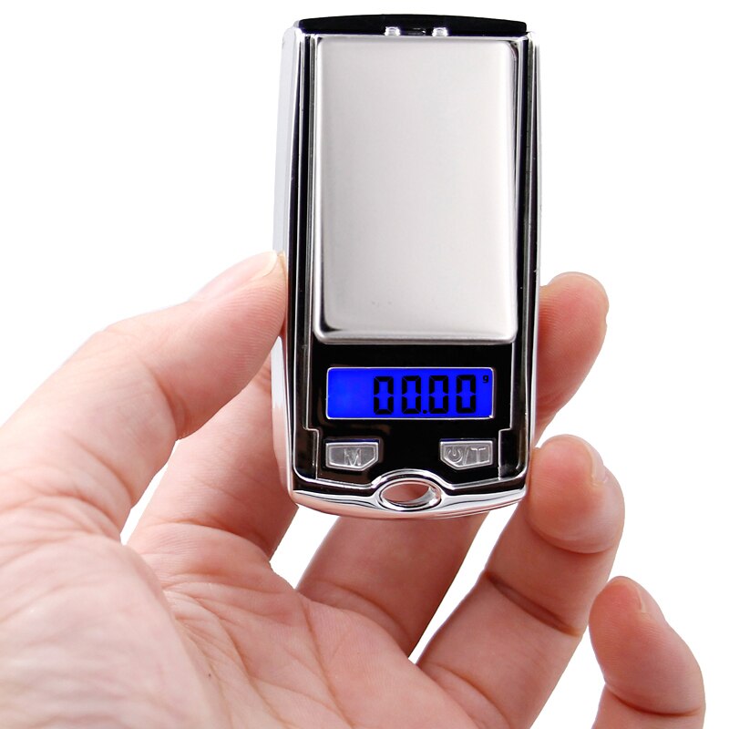 100g * 0.01g mini LCD Elektronische Digitale Pocket Schaal Sieraden Gold Weging Balance in Autosleutel Stijl