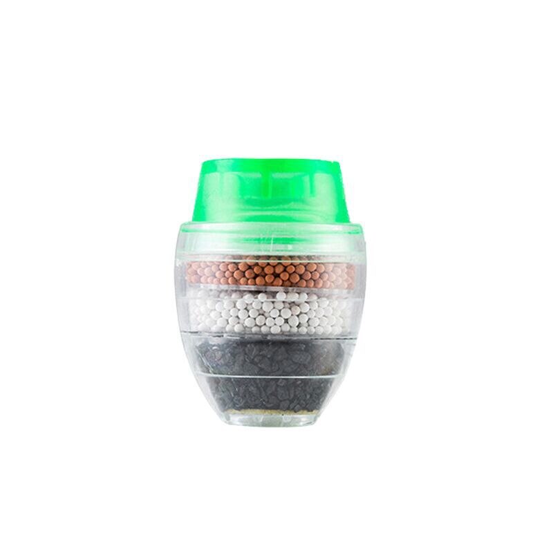 1pc Household Kitchen Home Carbon Faucet Mini Tap Water Clean Filter Water Purifier Activated Carbon Multilayer Water Filter: 02