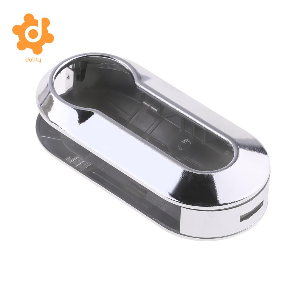 Remote Flip Key Fob Shell Case Cover Replacement for Fiat 500 No Electronic Internals
