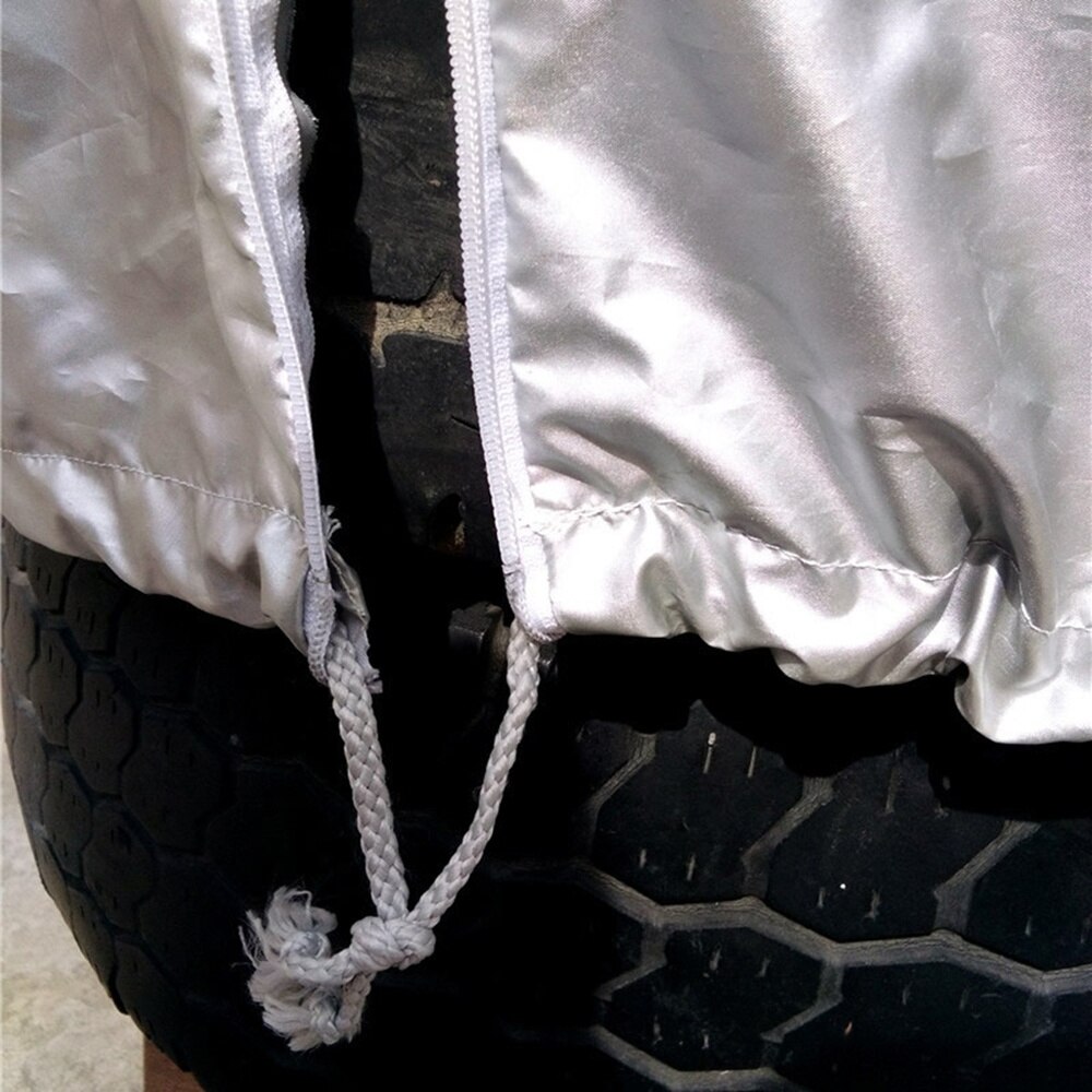Car Outdoor Tire Cover Snow Tire Storage Bag Spare Cover Garage Tire Cover Protective Case Size (Silver)