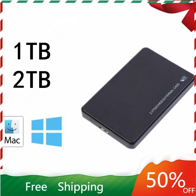 Disque dur externe HDD, usb 3.0, SATA3.0, 2.5, 1 to, 2 to, pour ordinateur portable, Mac, Xb