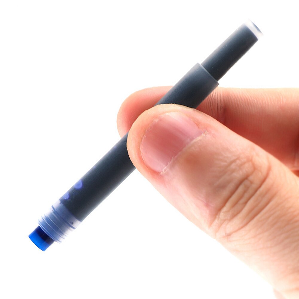 Colorful Disposable Fountain Pen Ink Compatible with All Standard Fountain Pens 5PCS for Calligraphy Writing NIN668
