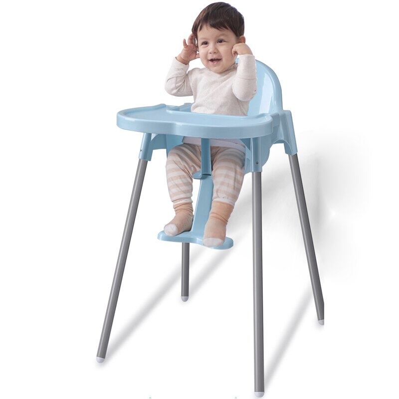 Trona de comedor para niños, silla de plástico para bebé, económica, multifunción