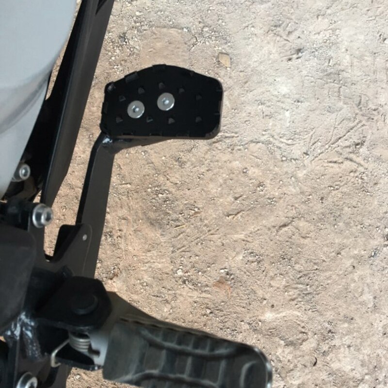 Motorcykel bageste fodbremsearm peg pad forstørre forlænger til bmw  g310r g310gs cnc aluminiumslegering